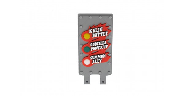 3D Multi-Colored Kaiju Battle Indicator Sign for Godzilla Pinball