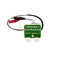 Left Switch Cover Freeway Sign