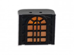 Black Pearl Stand-up Target Illuminated Window