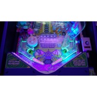 Spooky Pinball UV Lighting (Apron & Backboard)