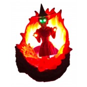 Witch Mod 2.0 HD - Animated Flames with 330+ LEDs & Illuminated Witch Figure for JJP WOZ