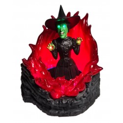 Witch Mod 2.0 HD - Animated Flames with 330+ LEDs & Illuminated Witch Figure for JJP WOZ