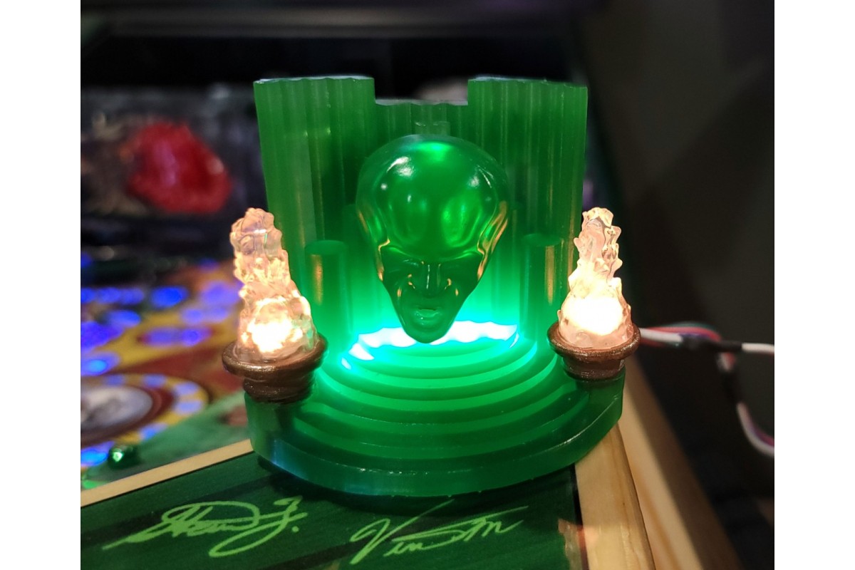 WoZ Interactive Throne Room Pinball Upgrade Mod Jersey Jack Wizard of Oz