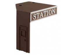 Cactus Canyon Train Station Sign
