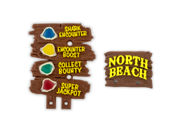 Jaws Shark Bounty Board & North Beach Splintered Sign Upgrade Jaws Shark Bounty Board & North Beach Splintered Sign Upgrade