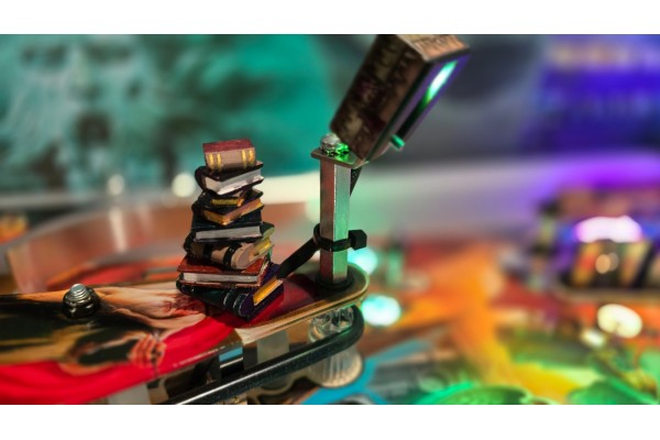 Harry Potter Pinball Stack of Books Mod – Hand Painted Decorative