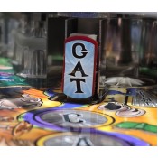 Alice's Adventures in Wonderland Pinball Target Decals - Set of 4