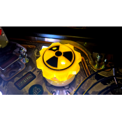 Fallout Radiation Gear Pop Bumper Cap - Vault-Tec Themed Mod Fallout Radiation Gear Pop Bumper Cap - Vault-Tec Themed Mod