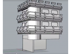 Vault 33 Shelter 3D Sculpt for Stern Fallout Vault 33 Shelter 3D Sculpt for Stern Fallout