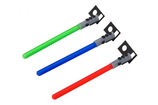 Star Wars Fall of the Empire Pinball Lightsaber Mod - Set of 3 Individually Lit Flickering LED Lightsabers Star Wars Fall of the Empire Pinball Lightsaber Mod - Set of 3 Individually Lit Flickering LED Lightsabers