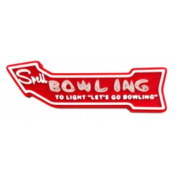 The Big Lebowski  3D Bowling Sign Mod - Custom LED Illuminated Letter Replacement for the Upper Playfield