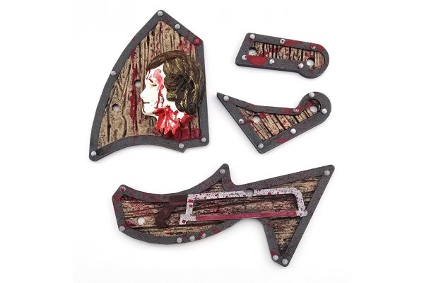 Leatherface 3D Surround Set - Hand Painted Plastic Upgrades